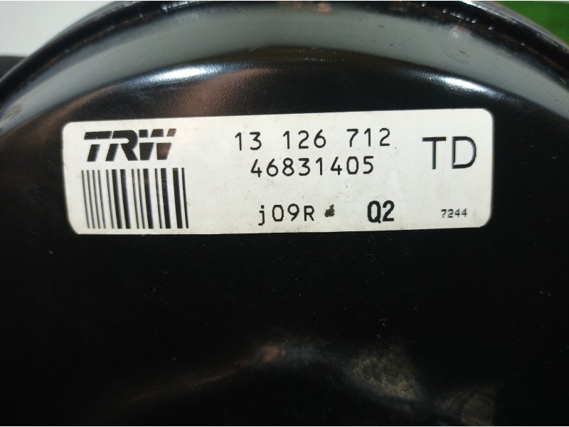 Recambio de servofreno para saab 9-3 cabrio 2.0 t vector referencia OEM IAM 13126712 13126712 13126712