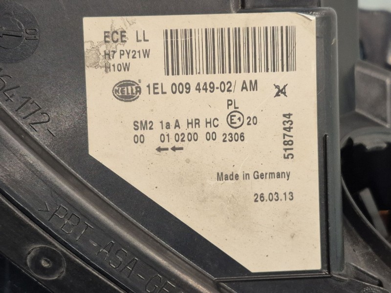 Recambio de faro derecho para bmw 5 touring (e61) 520 d referencia OEM IAM   