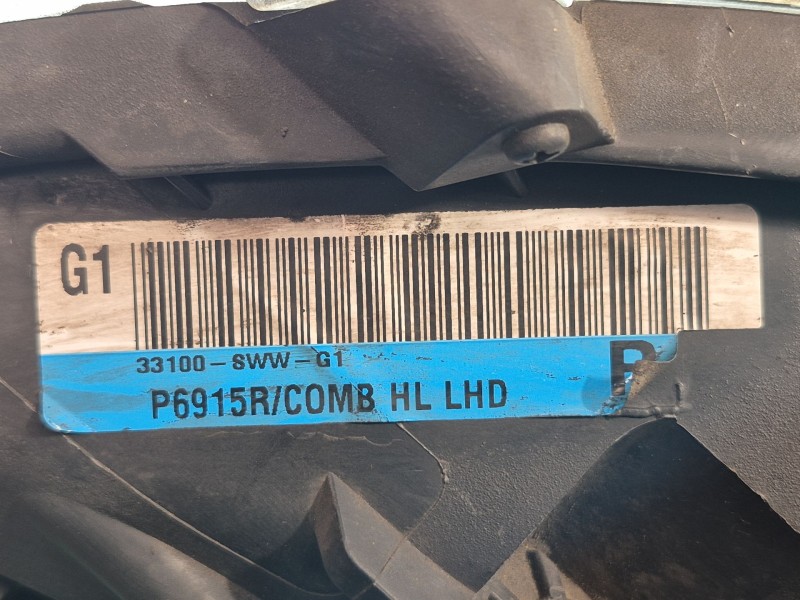 Recambio de faro derecho para honda cr-v (re) executive referencia OEM IAM   