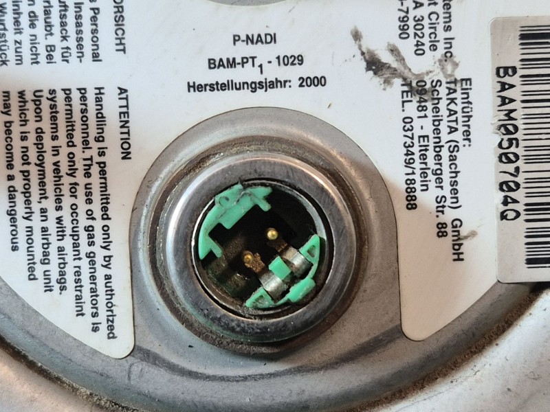 Recambio de airbag volante para bmw x5 (e53) 3.0 d referencia OEM IAM   