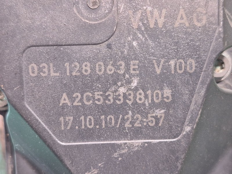 Recambio de caja mariposa para volkswagen tiguan (5n1) 2.0 tdi referencia OEM IAM   