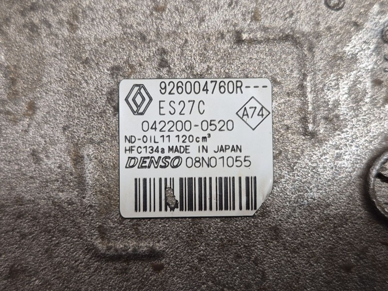 Recambio de compresor aire acondicionado para renault fluence (l3_) z.e. referencia OEM IAM   