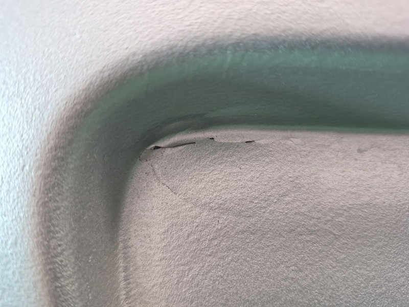 Recambio de paragolpes trasero para piaggio m500 0.5 d referencia OEM IAM   