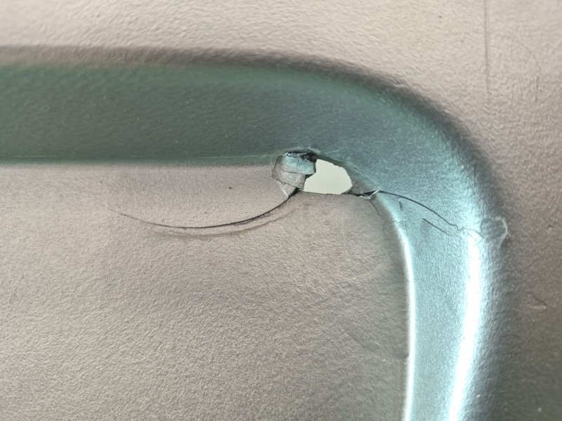 Recambio de paragolpes trasero para piaggio m500 0.5 d referencia OEM IAM   