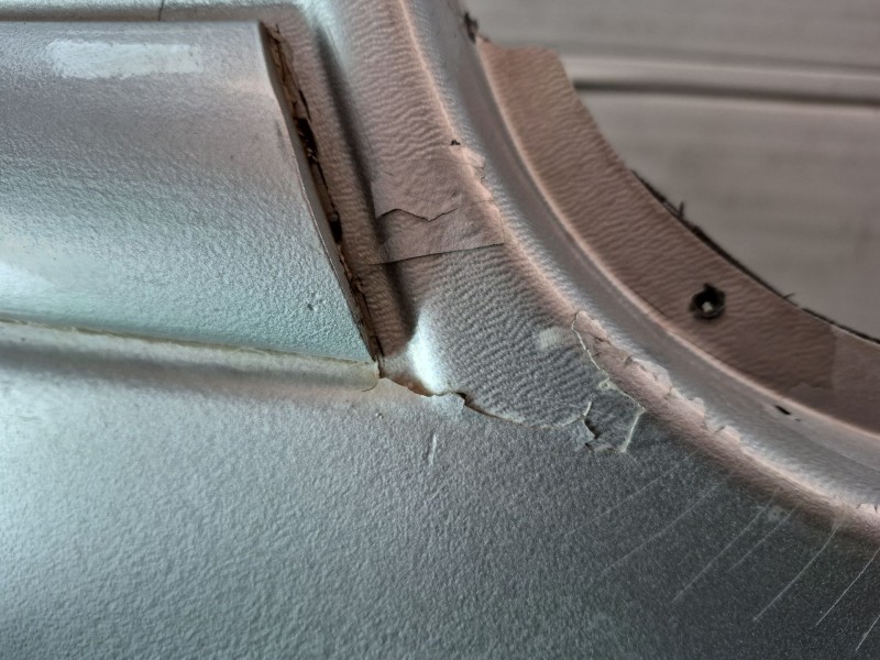 Recambio de paragolpes trasero para piaggio m500 0.5 d referencia OEM IAM   