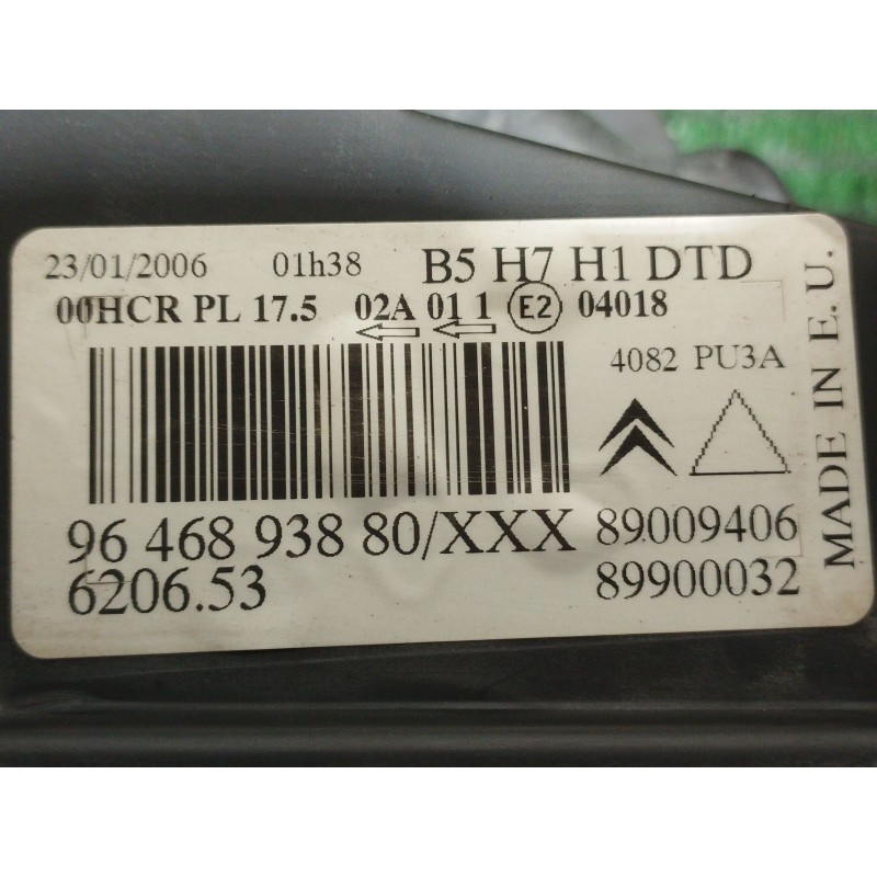 Recambio de faro derecho para citroën c4 i (lc_) 1.6 16v referencia OEM IAM   
