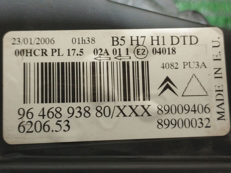 Recambio de faro derecho para citroën c4 i (lc_) 1.6 16v referencia OEM IAM   