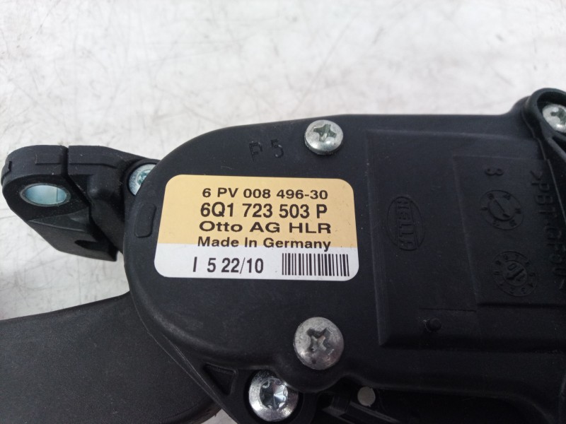 Recambio de pedal acelerador para volkswagen polo (6r1) advance referencia OEM IAM 6Q1723503P 6Q1723503P 6Q1723503
