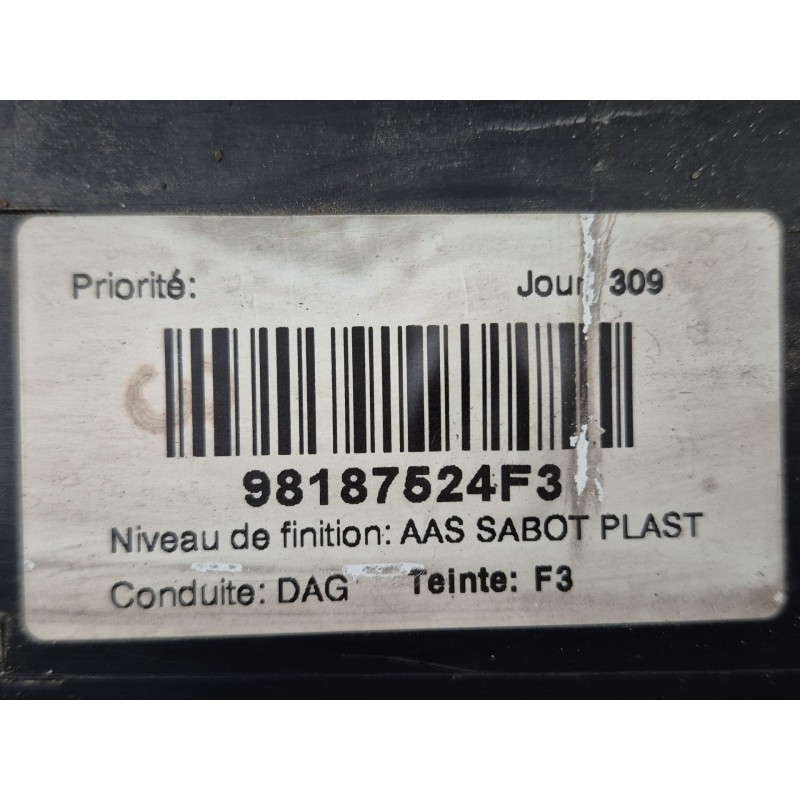 Recambio de paragolpes trasero para peugeot 2008 i (cu_) 1.5 bluehdi 120 referencia OEM IAM   