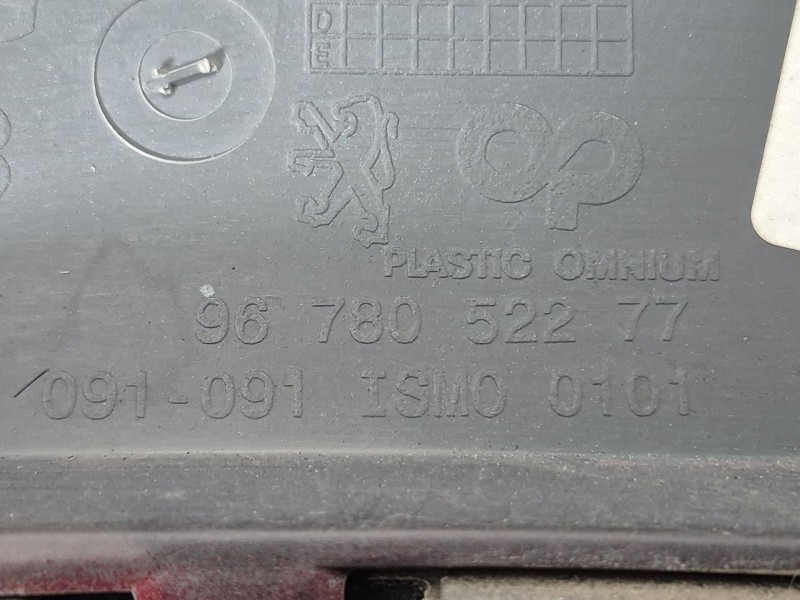 Recambio de paragolpes trasero para peugeot 2008 i (cu_) 1.5 bluehdi 120 referencia OEM IAM   
