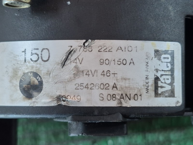 Recambio de alternador para bmw serie 3 berlina (e46) 320d referencia OEM IAM   