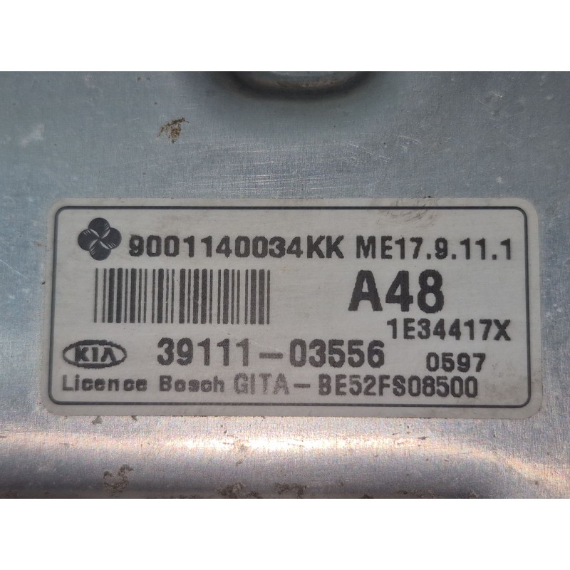 Recambio de centralita motor uce para kia picanto i (sa) 1.0 referencia OEM IAM   