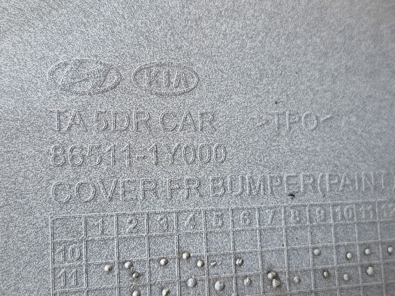 Recambio de paragolpes delantero para kia picanto i (sa) 1.0 referencia OEM IAM   