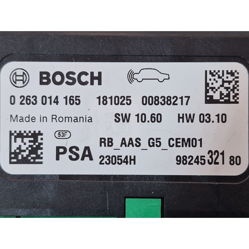 Recambio de modulo electronico para peugeot 2008 i (cu_) 1.5 bluehdi 120 referencia OEM IAM   