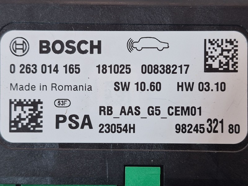 Recambio de modulo electronico para peugeot 2008 i (cu_) 1.5 bluehdi 120 referencia OEM IAM   