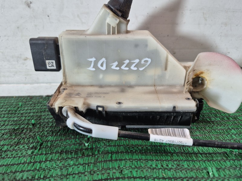 Recambio de cerradura puerta delantera izquierda para peugeot 2008 i (cu_) 1.5 bluehdi 120 referencia OEM IAM   