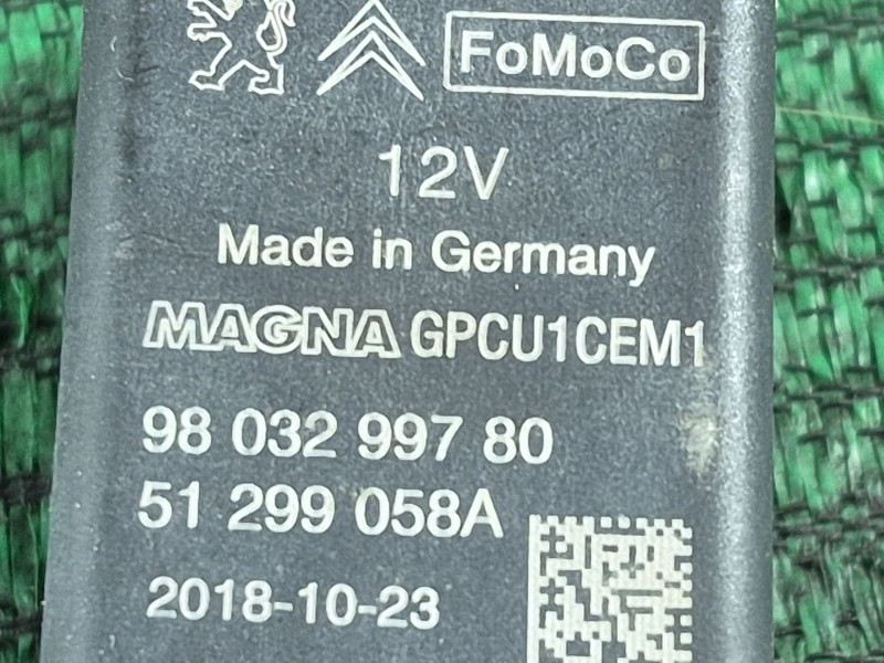 Recambio de caja precalentamiento para peugeot 2008 i (cu_) 1.5 bluehdi 120 referencia OEM IAM 9803299780 9803299780 9803299780