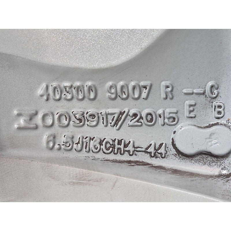 Recambio de juego llantas para renault clio iv (bh_) 0.9 tce 90 referencia OEM IAM   