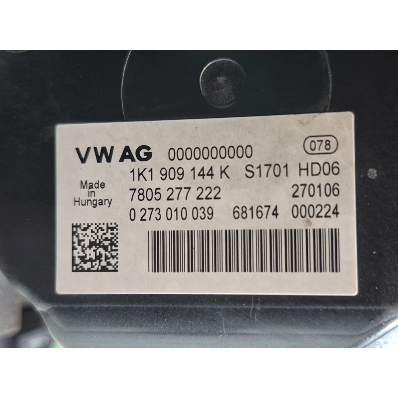 Recambio de cremallera direccion para volkswagen touran (1t1, 1t2) 2.0 tdi 16v referencia OEM IAM   