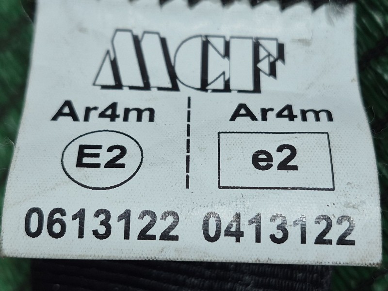 Recambio de cinturon seguridad delantero izquierdo para aixam minauto 0.5 referencia OEM IAM   