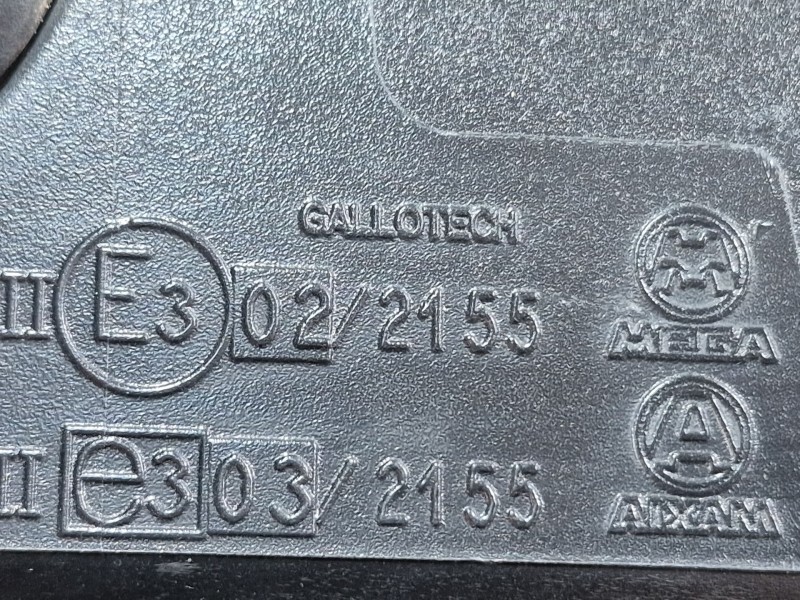 Recambio de retrovisor izquierdo para aixam minauto 0.5 referencia OEM IAM E3022155 E3032155 E3022155