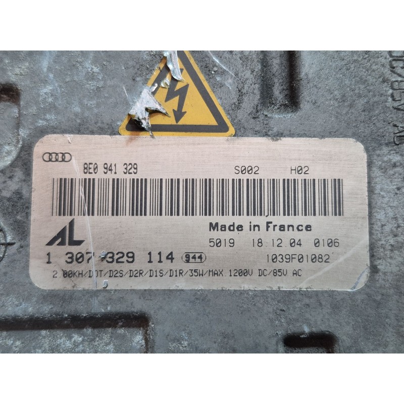 Recambio de faro xenon izquierdo para audi a4 b7 (8ec) 2.5 tdi referencia OEM IAM   