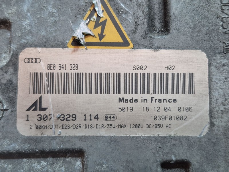 Recambio de faro xenon izquierdo para audi a4 b7 (8ec) 2.5 tdi referencia OEM IAM   