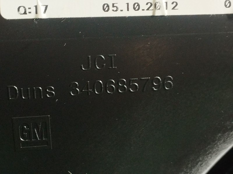 Recambio de guarnecido puerta delantera derecha para opel zafira / zafira family b (a05) 1.9 cdti (m75) referencia OEM IAM 34068