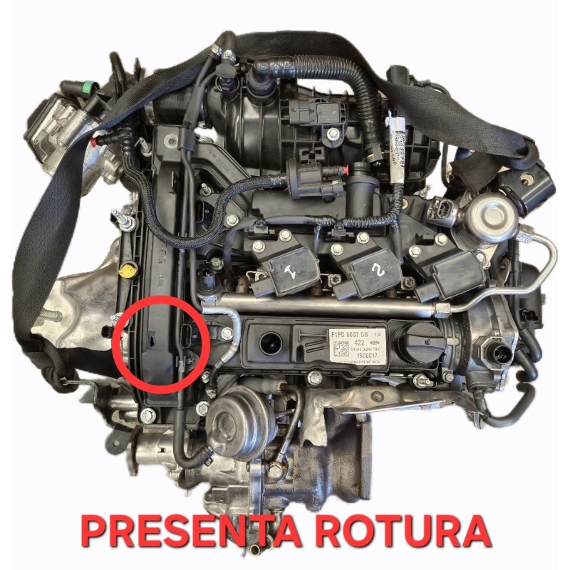 Recambio de motor completo para ford focus iii 1.0 ecoboost referencia OEM IAM M1DD M1DD M1DD