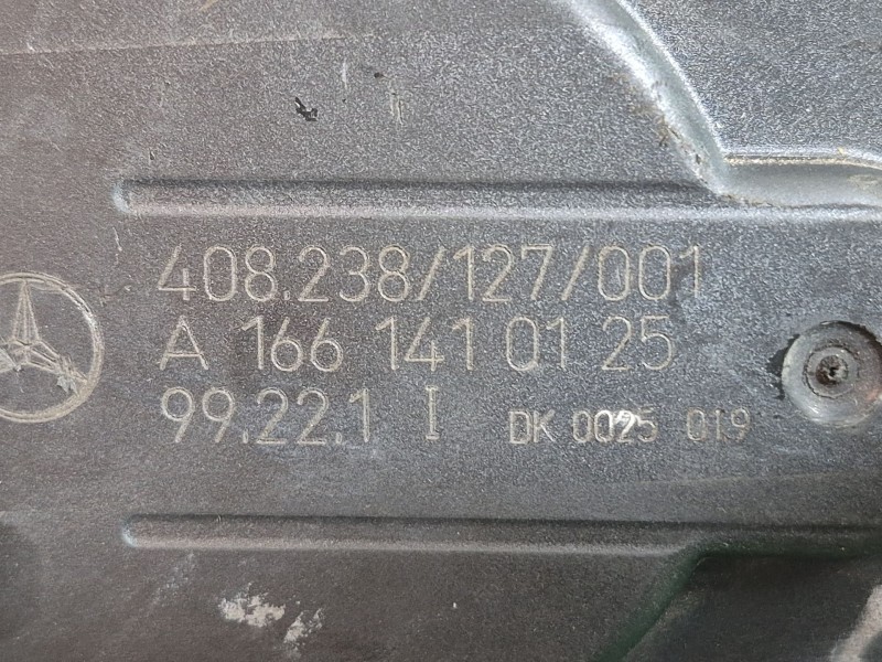 Recambio de caja mariposa para mercedes-benz clase a (w168) 160 (168.033) referencia OEM IAM A1661410125 A1661410125 40823812700