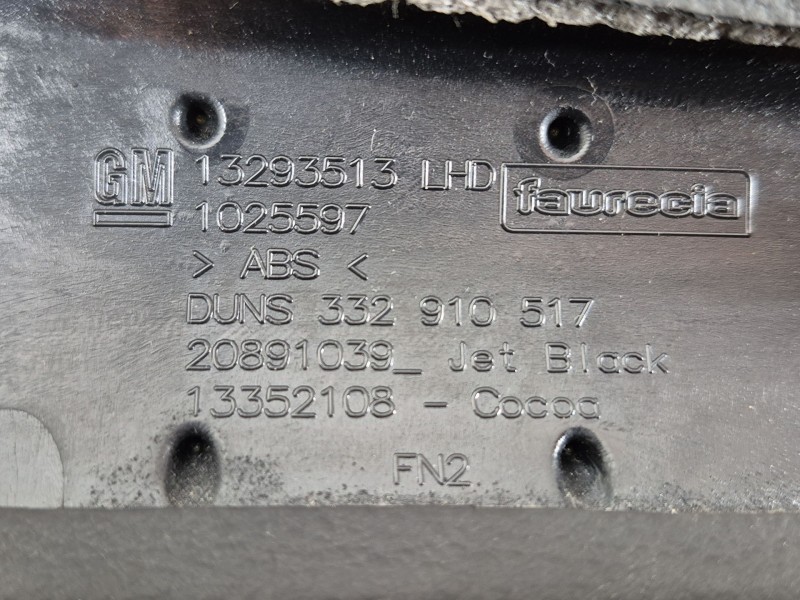 Recambio de moldura para opel zafira tourer c (p12) 1.6 cdti (75) referencia OEM IAM   
