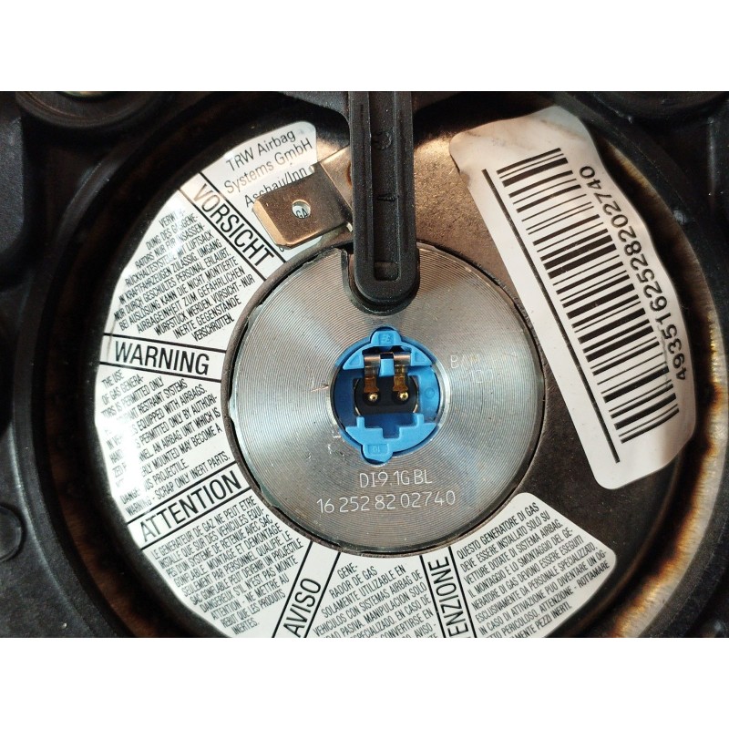 Recambio de airbag volante para peugeot partner furgoneta/monovolumen 1.6 bluehdi 100 referencia OEM IAM   