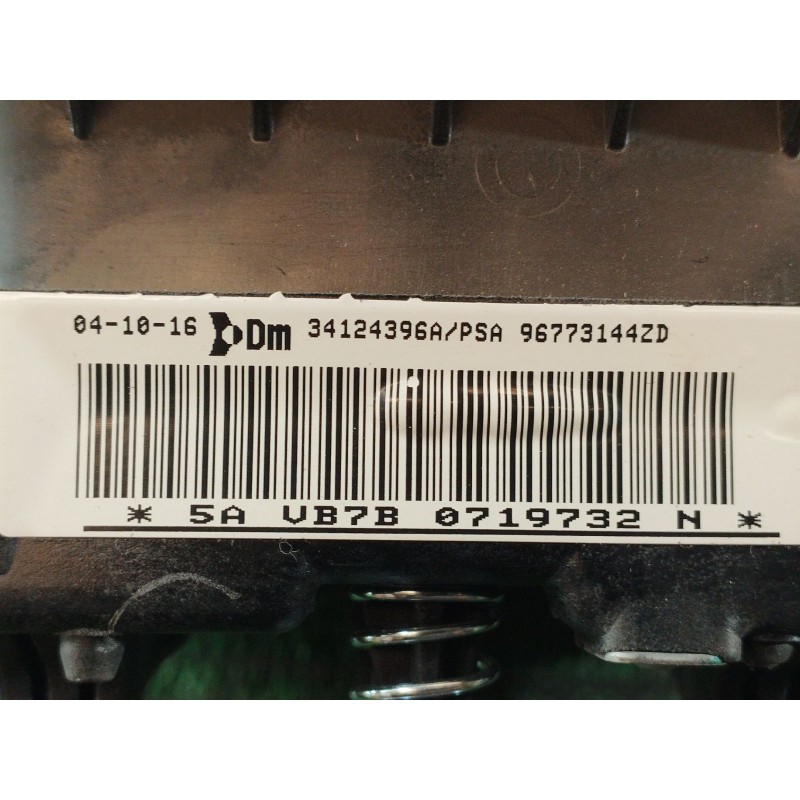 Recambio de airbag volante para peugeot partner furgoneta/monovolumen 1.6 bluehdi 100 referencia OEM IAM   