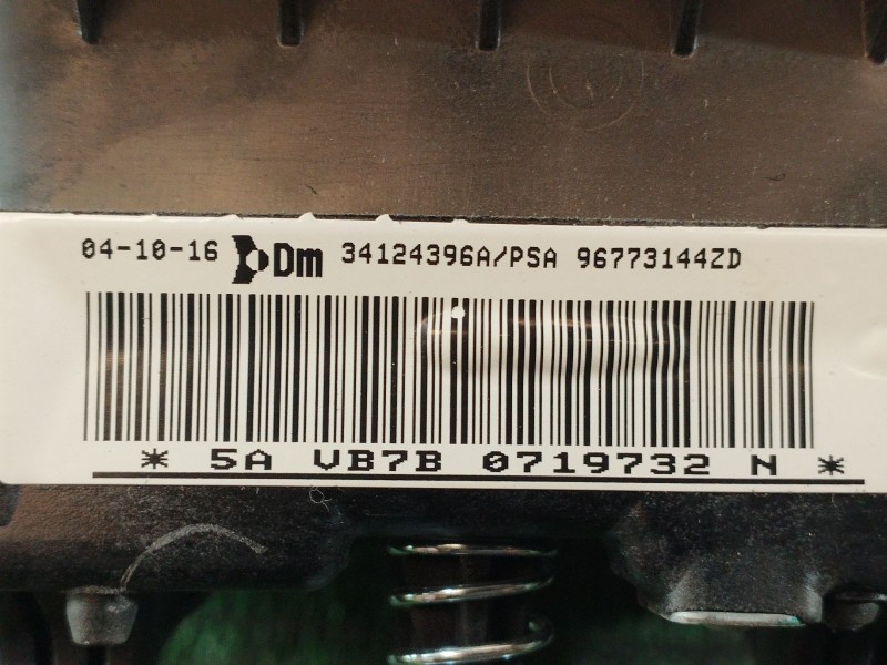 Recambio de airbag volante para peugeot partner furgoneta/monovolumen 1.6 bluehdi 100 referencia OEM IAM   