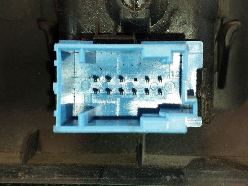 Recambio de mando luces para peugeot partner furgoneta/monovolumen 1.6 bluehdi 100 referencia OEM IAM   