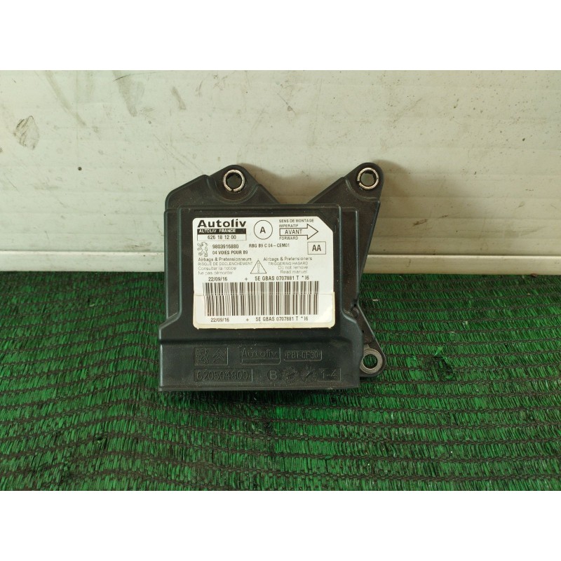 Recambio de centralita airbag para peugeot partner furgoneta/monovolumen 1.6 bluehdi 100 referencia OEM IAM   