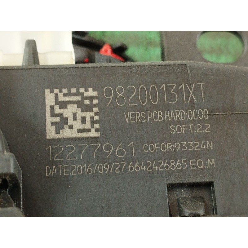Recambio de mando multifuncion para peugeot partner furgoneta/monovolumen 1.6 bluehdi 100 referencia OEM IAM   