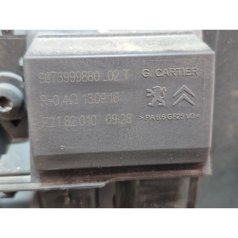 Recambio de electroventilador para peugeot partner furgoneta/monovolumen 1.6 bluehdi 100 referencia OEM IAM   