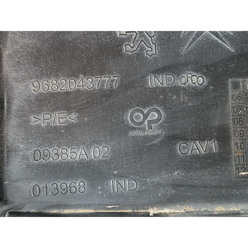 Recambio de paragolpes trasero para peugeot partner furgoneta/monovolumen 1.6 bluehdi 100 referencia OEM IAM   