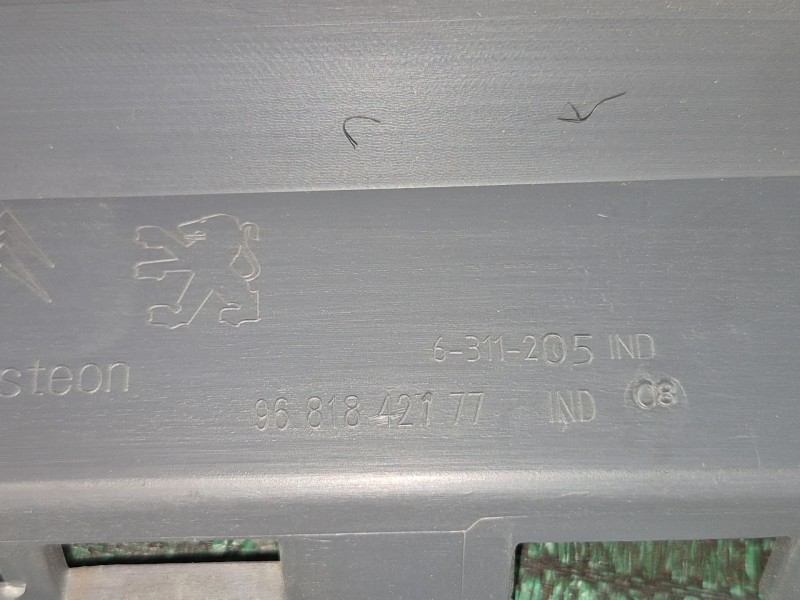 Recambio de moldura salpicadero para peugeot partner furgón/monospace 1.6 bluehdi 100 referencia OEM IAM   