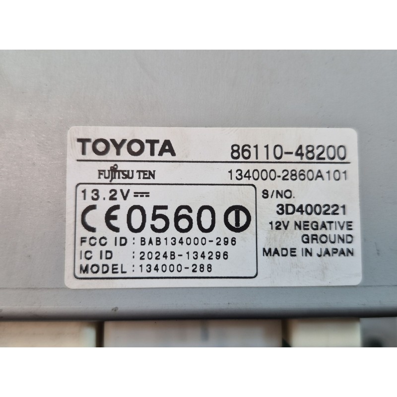 Recambio de pantalla multifuncion para lexus rx (_u3_) 400h awd (mhu38_) referencia OEM IAM   