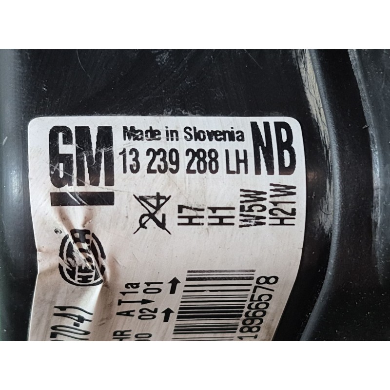 Recambio de faro izquierdo para opel astra h (a04) 1.7 cdti (l48) referencia OEM IAM   