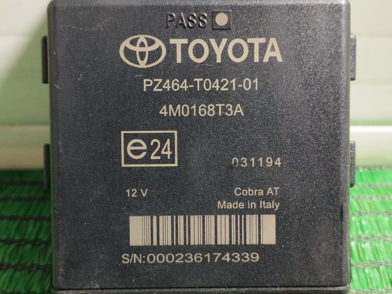 Recambio de modulo electronico para toyota auris (_e15_) 1.6 (zre151_) referencia OEM IAM   