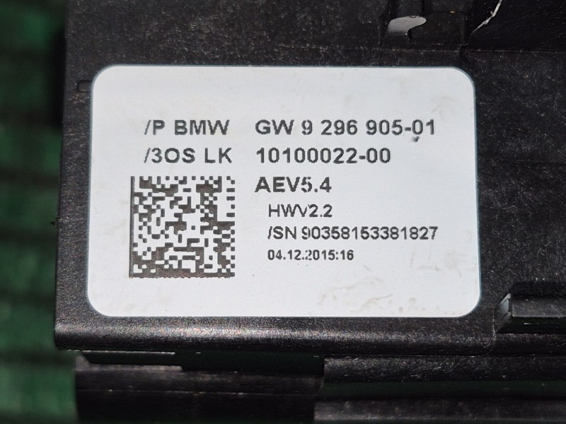 Recambio de palanca cambio para bmw 5 (f10) 525 d xdrive referencia OEM IAM   