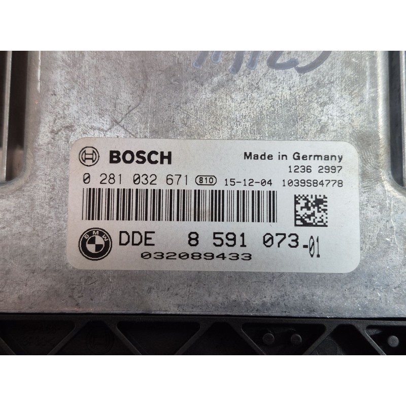 Recambio de centralita motor uce para bmw 5 (f10) 525 d xdrive referencia OEM IAM   