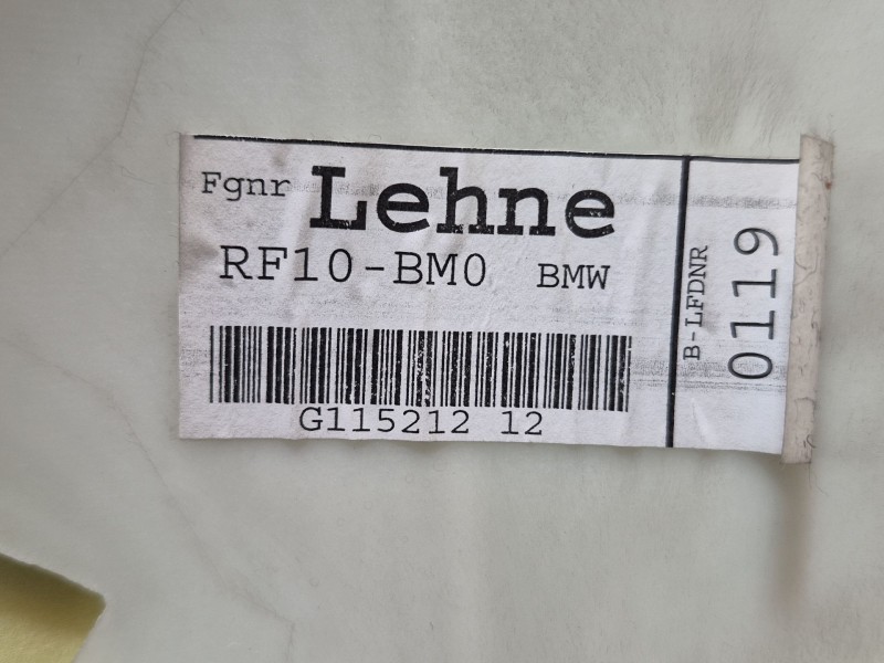 Recambio de juego asientos completo para bmw 5 (f10) 525 d xdrive referencia OEM IAM   
