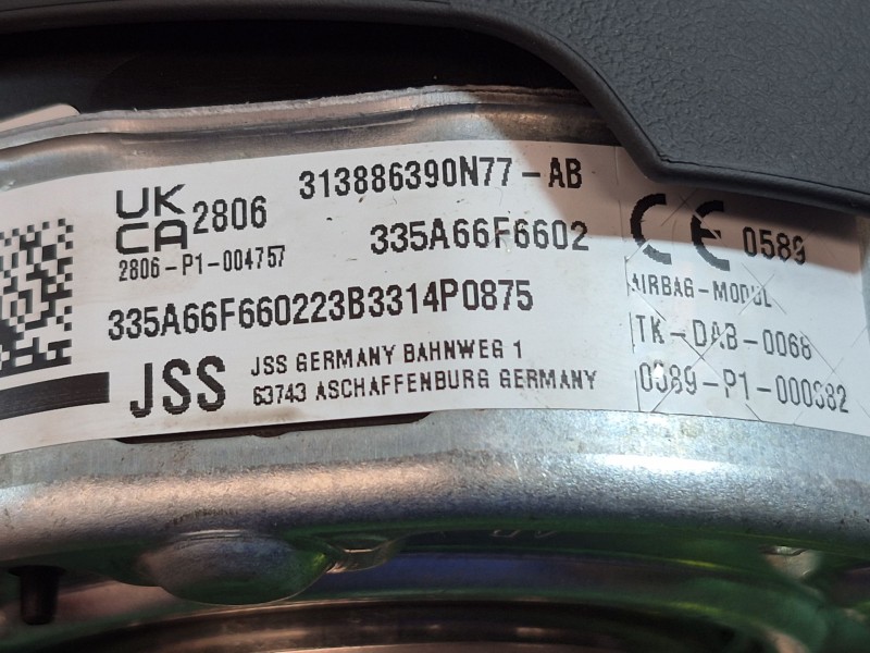 Recambio de airbag volante para bmw 5 (f10) 525 d xdrive referencia OEM IAM   