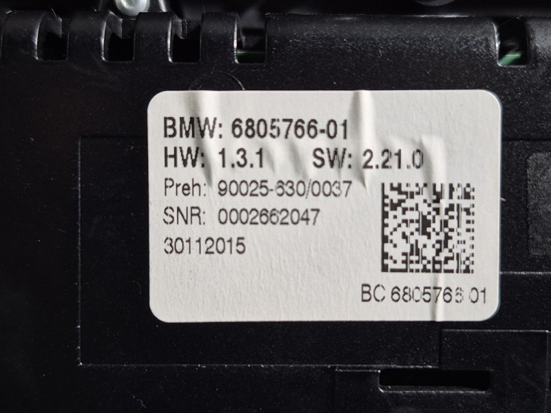 Recambio de sistema audio / radio cd para bmw 5 (f10) 525 d xdrive referencia OEM IAM   
