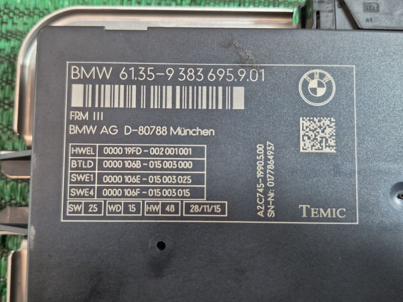 Recambio de modulo electronico para bmw 5 (f10) 525 d xdrive referencia OEM IAM   