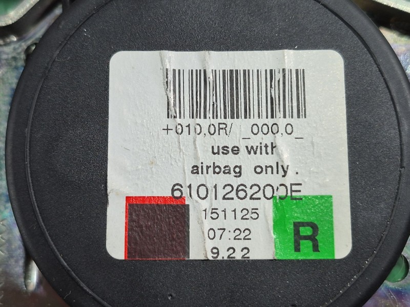 Recambio de cinturon seguridad delantero derecho para bmw 5 (f10) 525 d xdrive referencia OEM IAM   